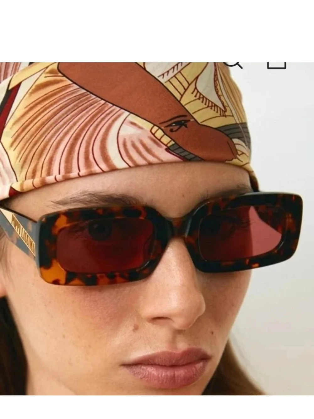 Poppy Lissiman Marteeni Sunglasses Tortoise Aubergine Women